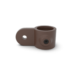 Buiskoppeling Oogdeel scharnierstuk - vintage bruin-B / 26,9 mm